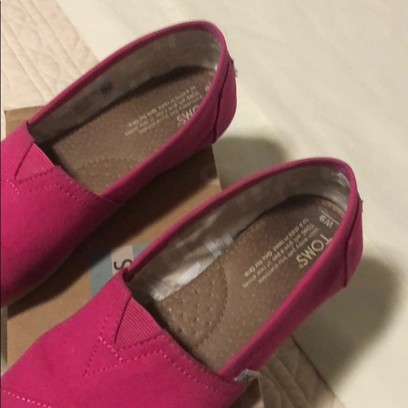 Toms Fuchsia Canvas Classics - Picture 5 of 8